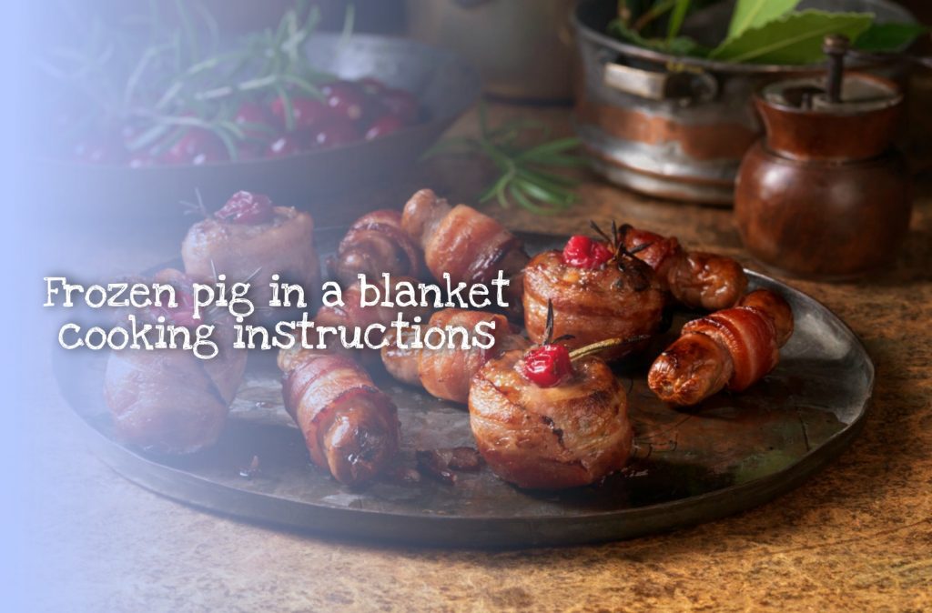 Frozen Pigs in a Blanket Air fryer